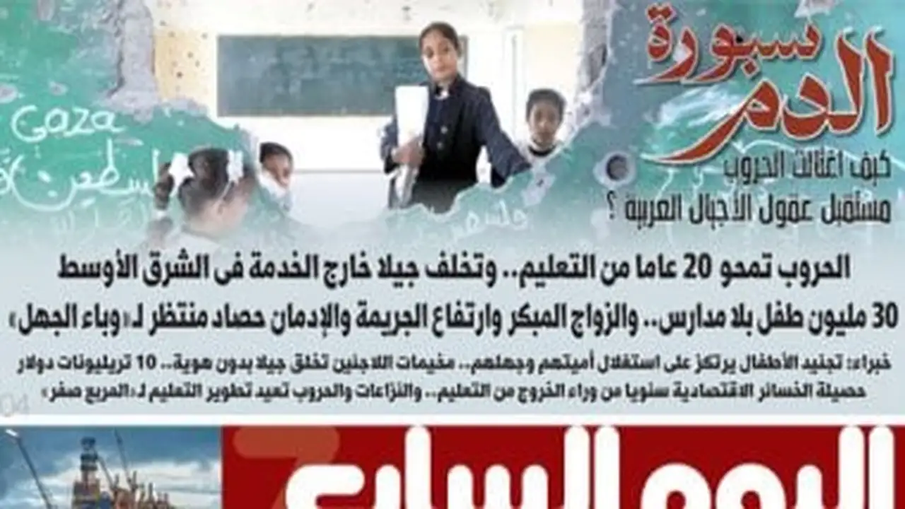 تدمير المستقبل الفكري: كيف أفرغت الحروب عقول الأجيال العربية من آفاق التنمية؟